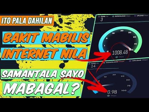 Bakit MABILIS Ang INTERNET Nila Samantala Sayo MABAGAL - Problema ng Data at Wifi