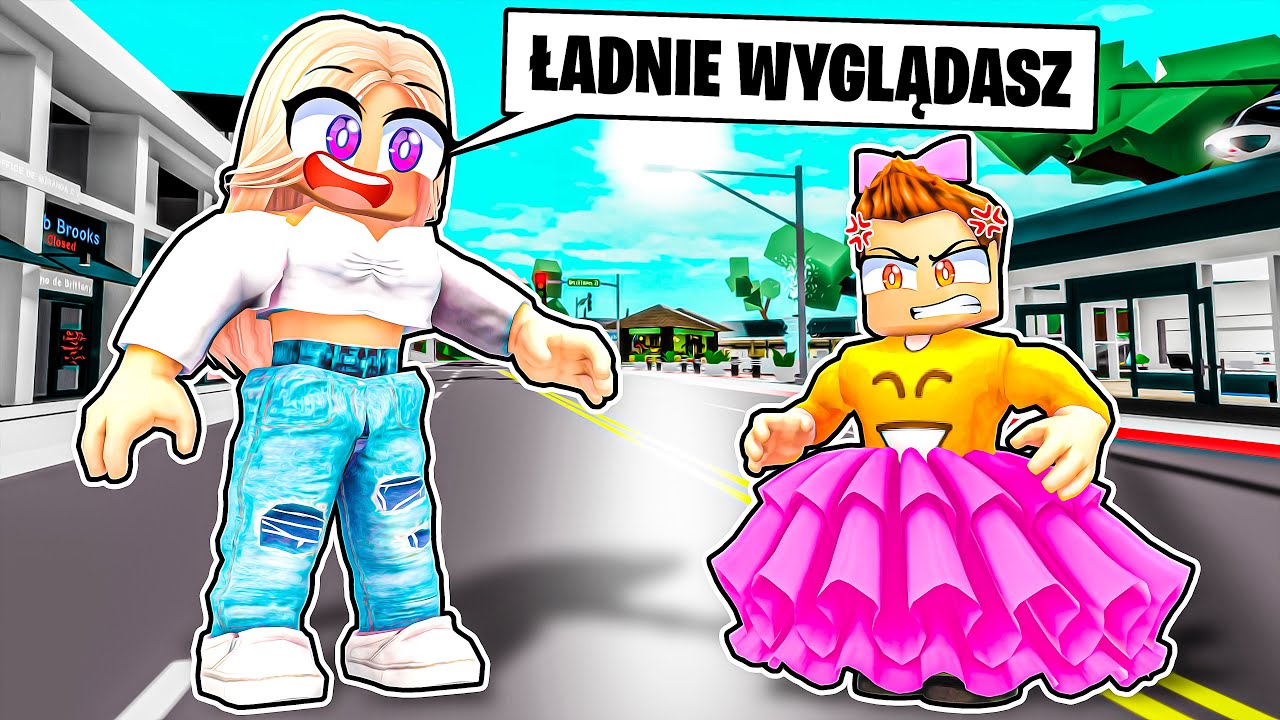 PATI ZROBIŁA ZE MNIE DZIEWCZYNKĘ na Brookhaven RP w Roblox!