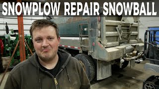 Plow Truck Hydraulic Leak Escalates Quickly