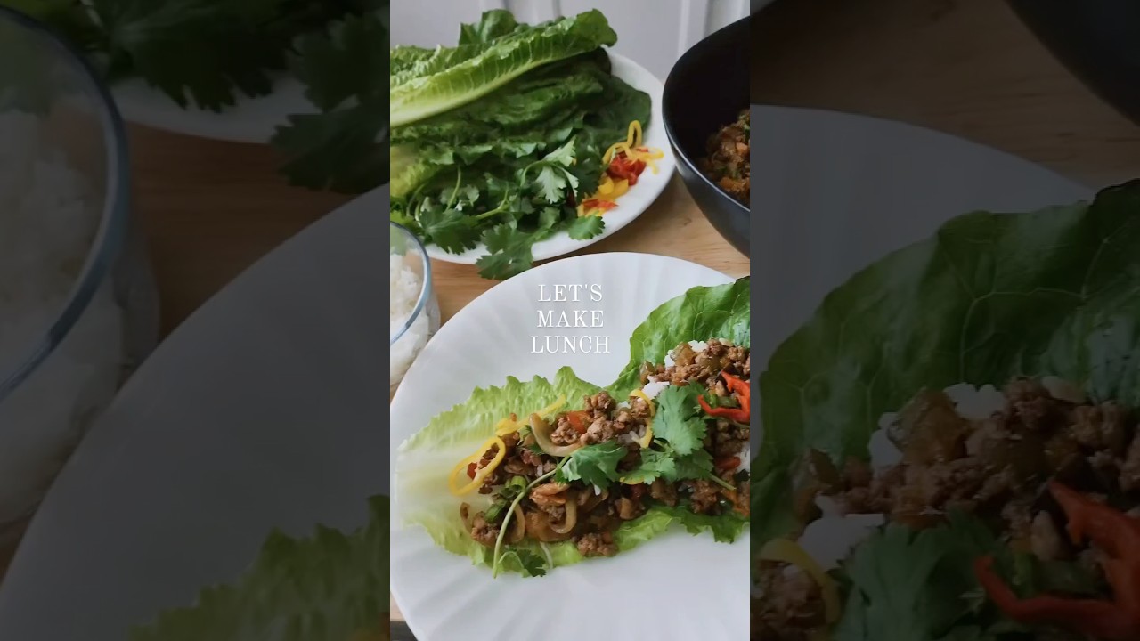 Marukan Turkey and Rice Lettuce Wraps