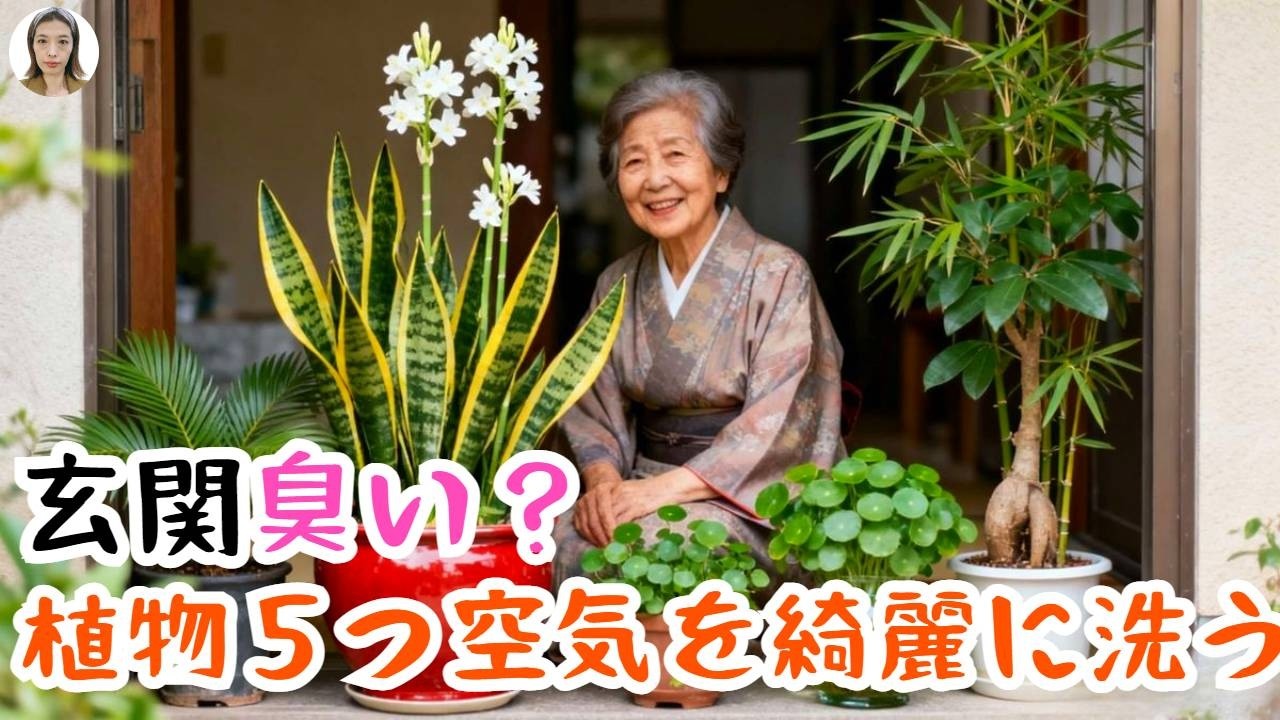 玄関に入った週間臭いをにおう？５つの観葉植物を置いて、空気を綺麗に洗えるし好運ももたらす！｜花子
