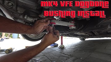 MK4 golf/Jetta/GTI VFE dogbone bushing install Season5 EP11