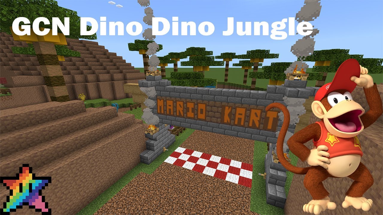 GCN Dino Dino Jungle-Mario Kart Double Dash Project MC