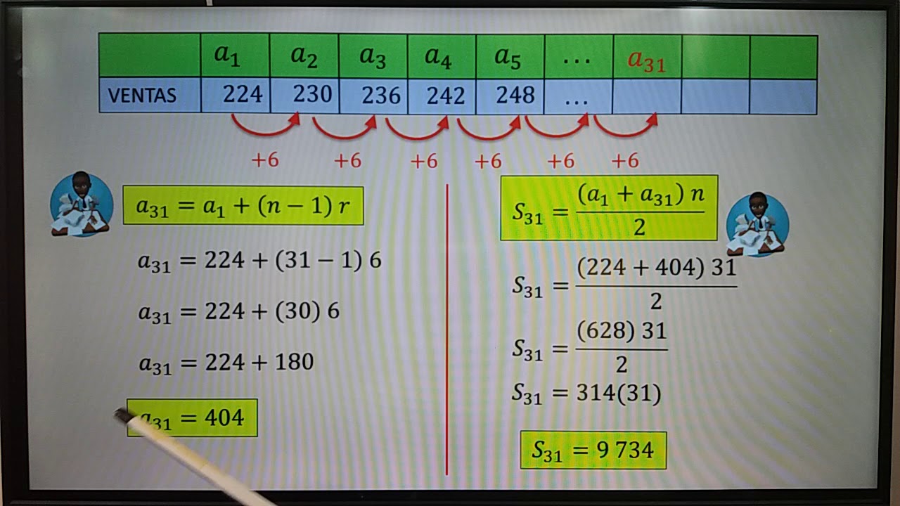 PROGRESIÓN ARITMÉTICA - SEGUNDO SECUNDARIA - TAREA MINEDU