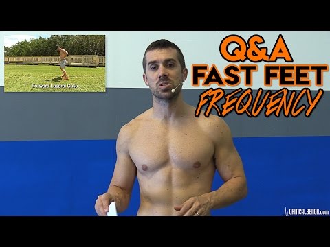 workouts traduccion Tips for Fast Feet Drill Frequency [Strength Coach Brian Klepacki Q&A]