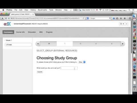 LTI and OpenEdX: Experimenting with Etherpad and Confluence wiki