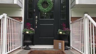 Protecting holiday packages from porch pirates