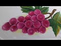 Pintura em Tecido Uvas 🍇(Parte-1)