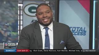 NFL Total Access reacts Seahawks def  Packers 27 24