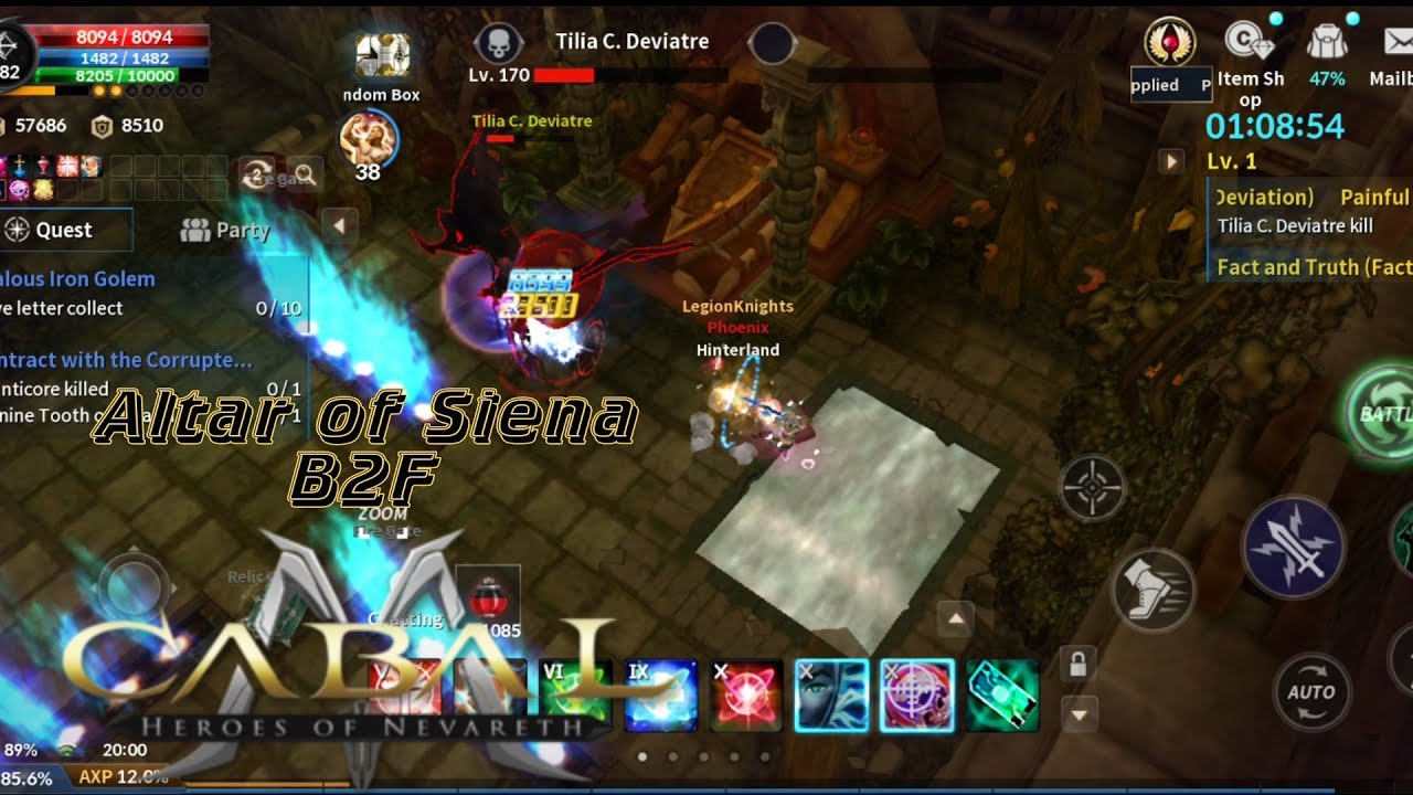 CABAL M: Heroes of Nevareth - Altar of Siena B2F [2023]