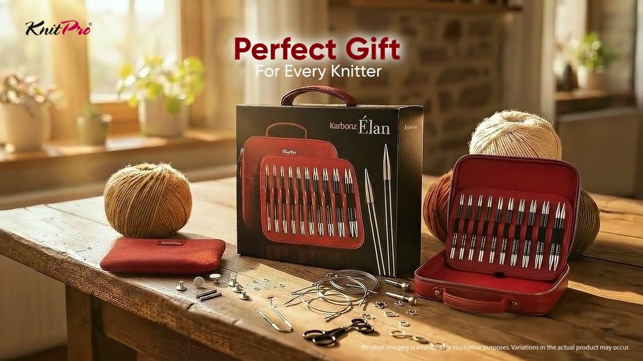 Meet Karbonz Élan, the Premium Carbon Fiber Gift Set Every Knitter Wants