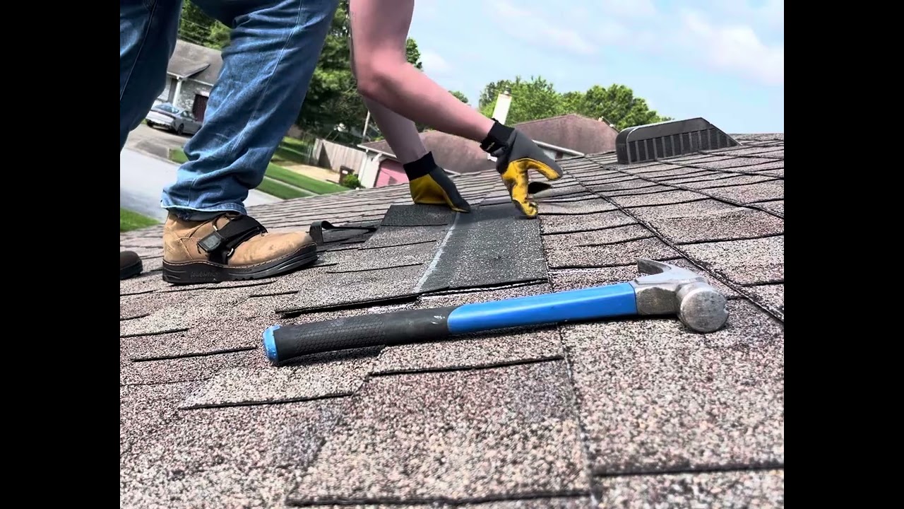 Colony roof repair attempt