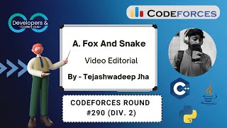 Details A. Fox And Snake | Codeforces Round 290 (Div. 2) | Codeforces | DCC NIT-A Guide
