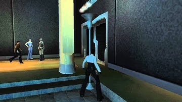 Advent Rising - Lamppost kick (speedrun trick)