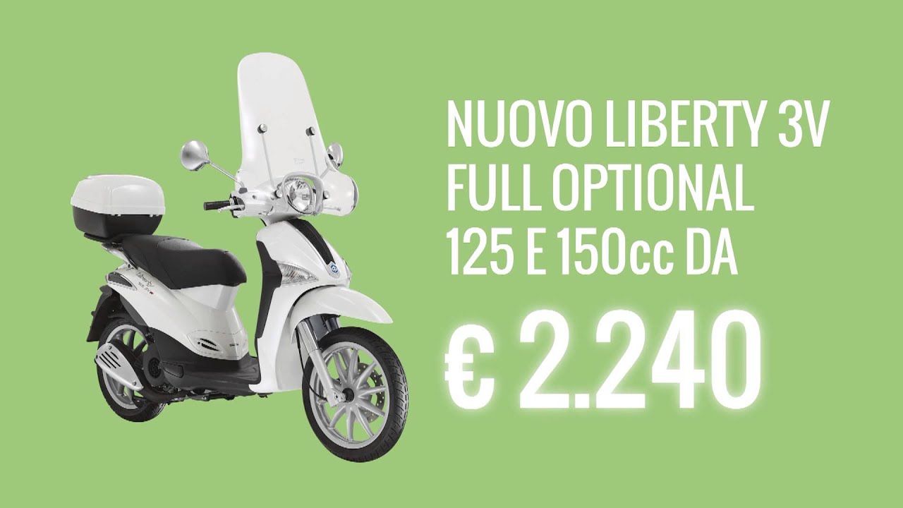 PIAGGIO Liberty 3V 2013 - YouTube
