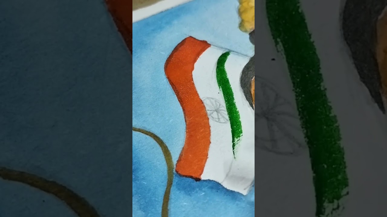 Celebrate Independence Day with a Captivating Painting Tutorial 🇮🇳