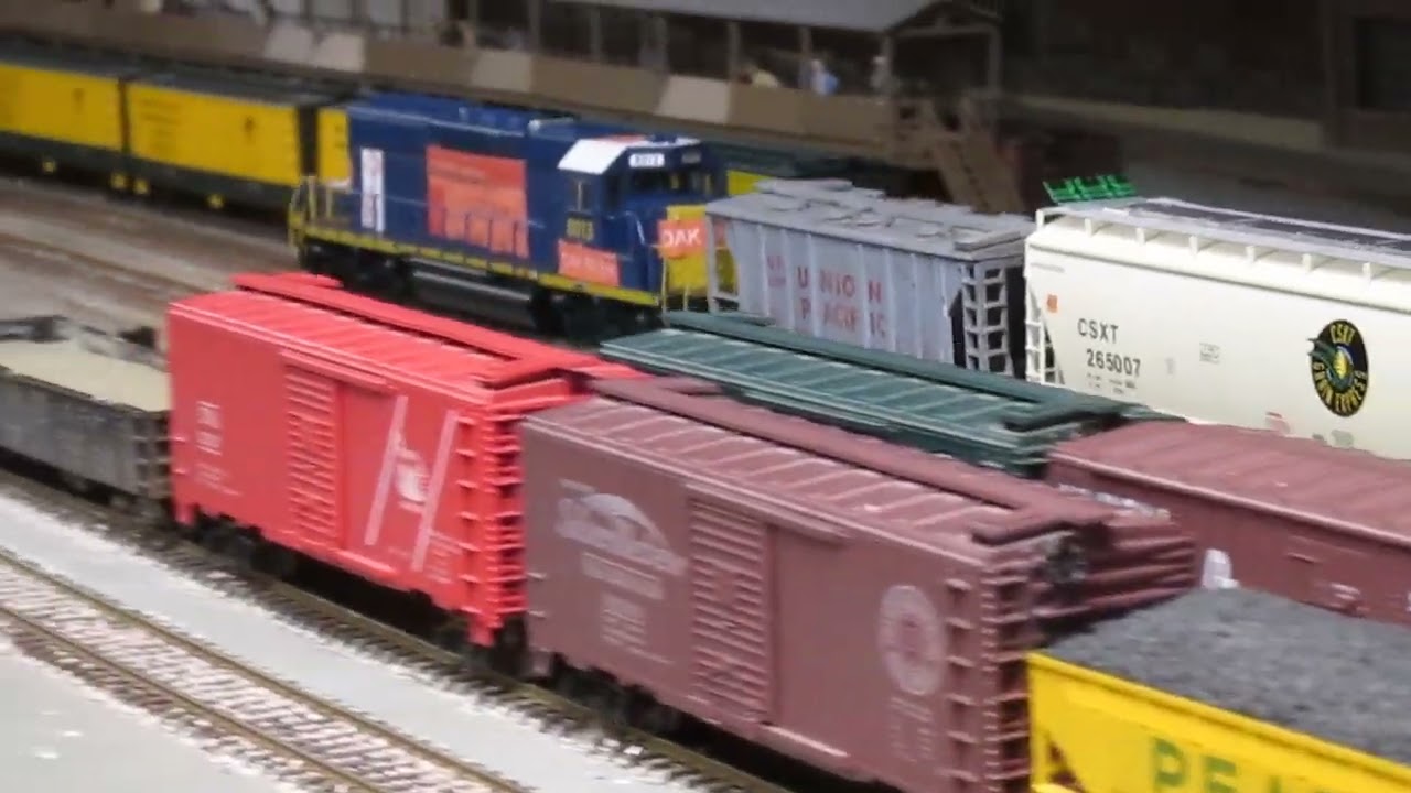 Fellow club member Frank's Oak River R R former CSX EMD "Patch" unit.