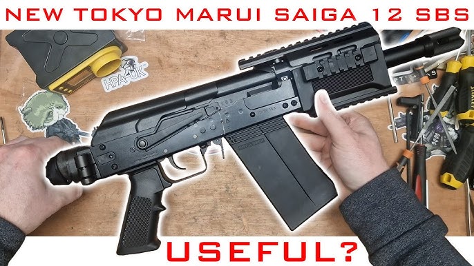 国内最速】【待望】東京マルイ SAIGA12K サイガ12K Tokyo Marui - YouTube