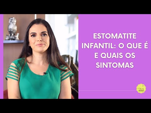 ESTOMATITE INFANTIL: O QUE É E QUAIS OS SINTOMAS