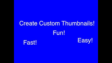 Create Custom Thumbnails | Fast and Easy!