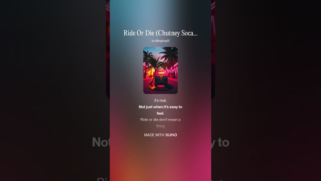 Ride Or Die (Chutney Soca) (Male) | Verman Bedessee and BDC A.I.M. Band