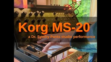 Oscillation Drift | Korg MS-20 Solo Performance | Live Analog Studio Performance
