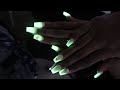 Glow in the dark Strawberry Lemonade 🍓🍋| nail tutorial | UrsTrulyNails