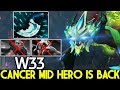 W33 [Viper] Cancer Mid Hero is Back with Blink Dagger Ganking 7.22 Dota 2