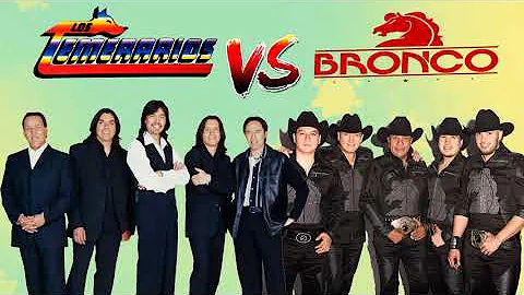 Bronco vs Temerarios - Exitos Romanticos - Baladas Del Recuerdo