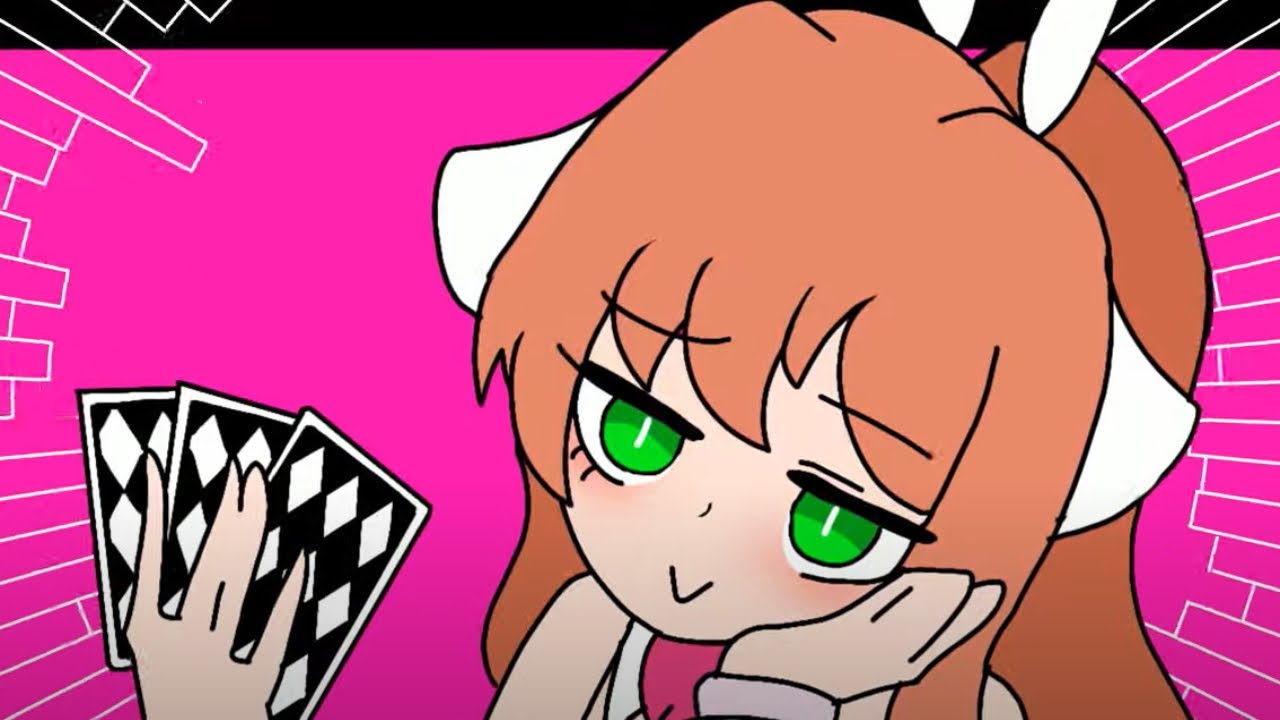 Friday Night Funkin' Rabbit Hole But Monika Sings It - (FNF Mod) - YouTube