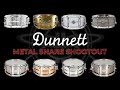 Dunnett Snare Drum Showcase - Which is Best For You?