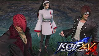 The King of Fighters XV (Xbox Series X) Team Sacred Treasures Gameplay - Story & Ending [1080p60fps]