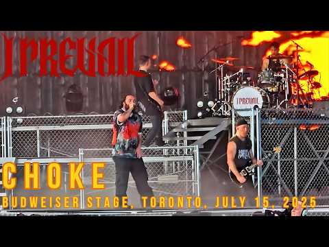 I Prevail | "Choke" | Live at Budweiser Stage | Toronto | July 15, 2025