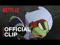 Captain Laserhawk: A Blood Dragon Remix | Assassin's Creed Bullfrog | Official Clip | Netflix