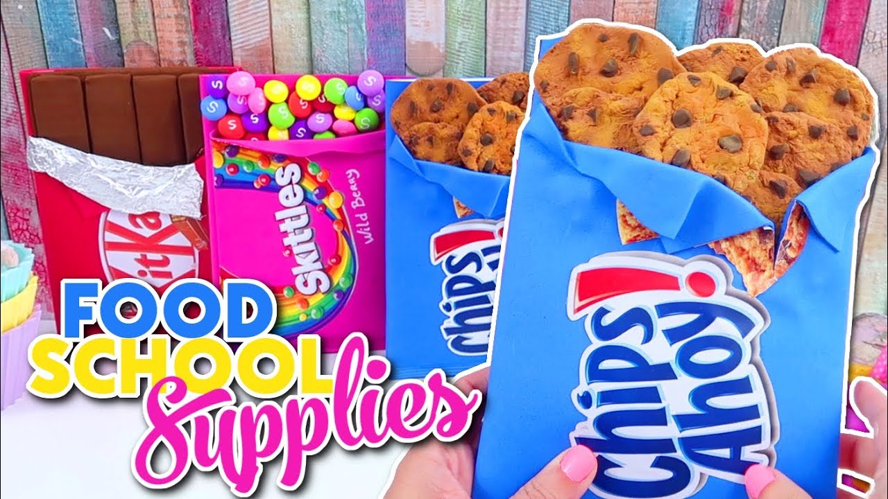 DIY FOOD SCHOOL SUPPLIES for Back to School 2017 | Easy & Cute | Isa's World