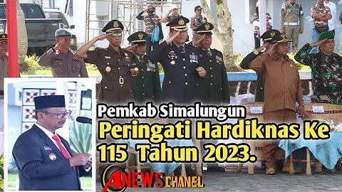 Pemkab Simalungun Peringati Harkitnas Ke 115 Tahun 2023, Bersama Forkopimda @Anews Channel