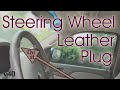 Steering Wheel Leather Plug v40