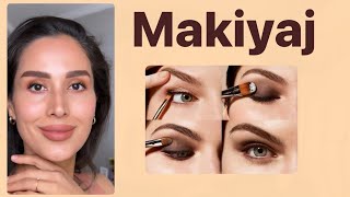 : Kechgi makiyaj,kunduzgi makiyaj,makiyaj sirlari,smoki ays makiyaj,yulduz rajabova bloger,makeup,