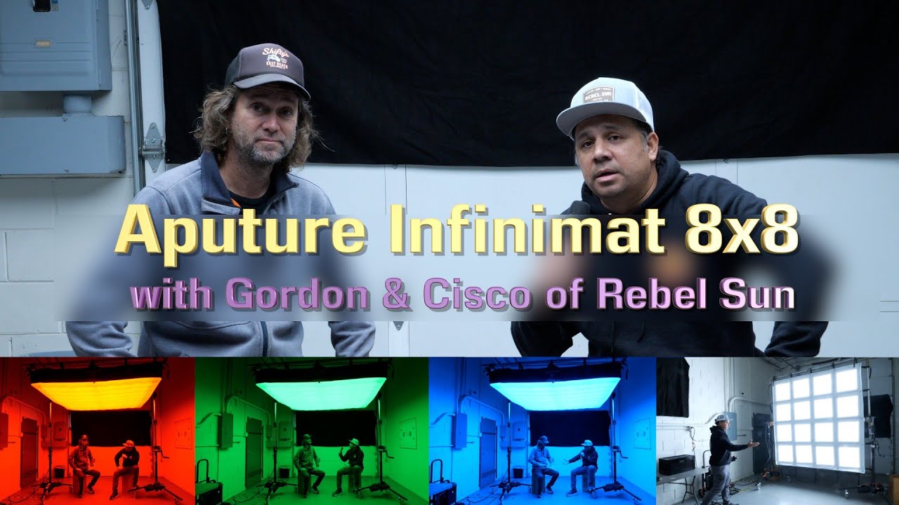 354: Aputure Infinimat 8x8, a First Look - YouTube