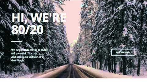 80/20 -Responsive Retina Parallax Drupal One-Page 2