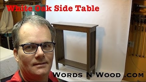 Easy Build Mission Side Table   (WnW #34)