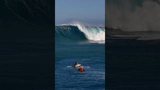 The view from the channel at Peahi aka Jaws… ?? #dronevideo #surfvideo #jaws #djiair3