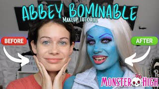 Abbey Bominable Monster High Makeup Tutorial