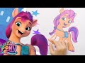 My Little Pony en español 🦄Cómo pintar a Sunny | nuevo película MLP Generación 5