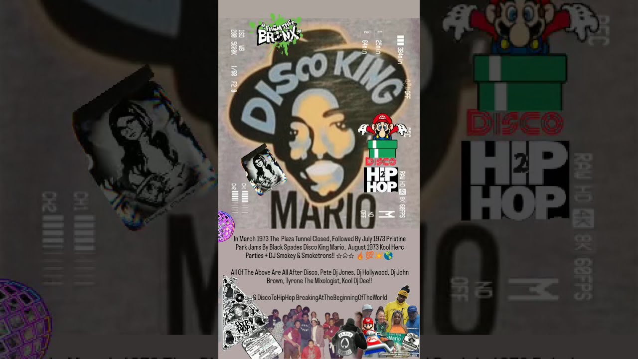 Disco King Mario 👑!! ☆♤☆ 🔥💯🌟🌎 