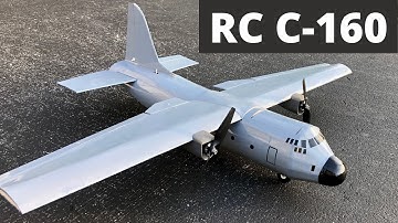 RC C-160 Scratch Built Cargo Plane