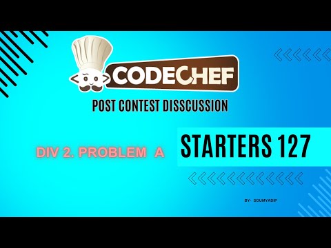 CodeChef Contest STARTERS 127. DIV-2 A. Superincreasing