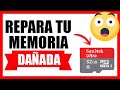 🤔 ¿Cómo Reparar memoria micro SD Dañada 2021?