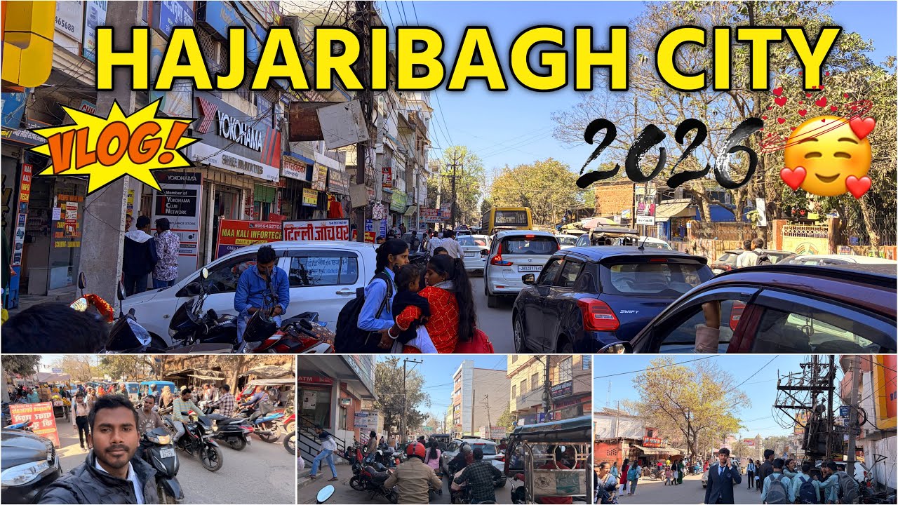 Hazaribagh City Full Tour 2026 | Main City Road View | Ajay Pojenga Vlog | Jharkhand 🌆✨
