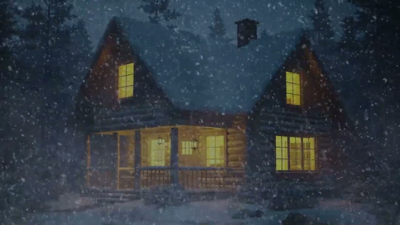 Heavy Snowfall Relaxation 🌨️ Snow Sounds for Sleep & Stress Relief – Snowvae